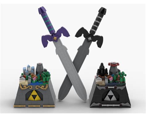 LEGO MOC-36344 The Master Sword / Dark Link Sword [OoT] - The Legend of Zelda MOC (Other 2020 ...