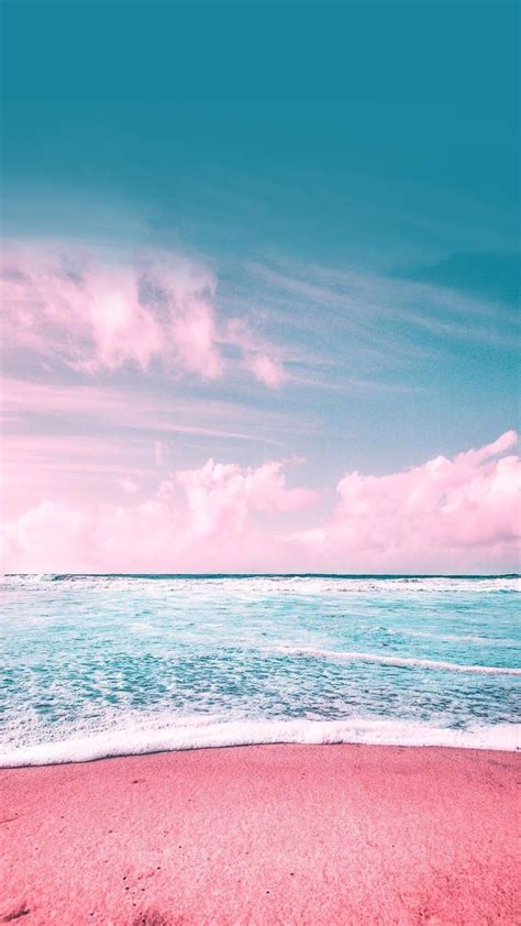 Pink beach wallpaper iphone - Nature bluewallpaper bluewallpaperiphone bluewallpaperaesthetic 84 ...