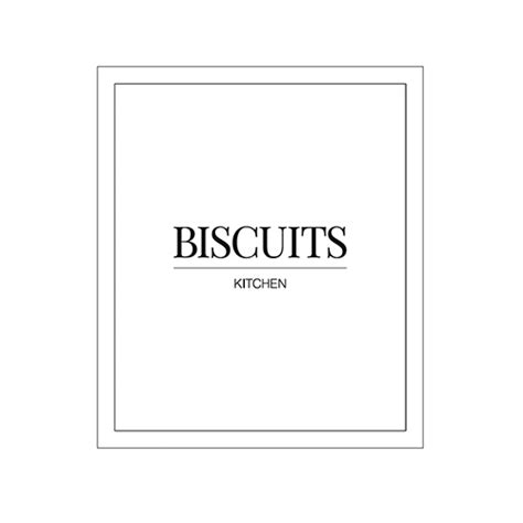 Minimalistic Biscuits Label - The Label Lady