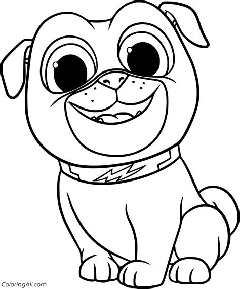 19 free printable Puppy Dog Pals coloring pages in vector format, easy to print from any device ...