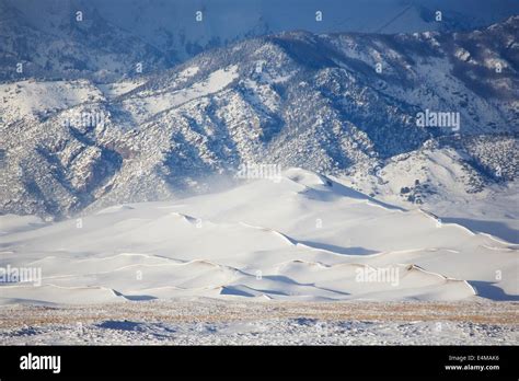 Great sand dunes national park winter hi-res stock photography and ...