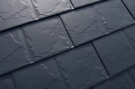 Slate Roofing — 4-Way Interlocking Metal Slate Roof Tiles