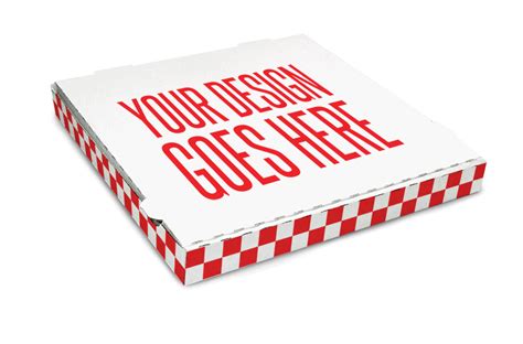 Custom Printed Pizza Box - Logo Design 1-4 Colour Print | Timepack