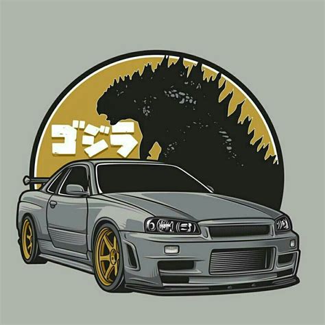 Jdm Car Drawing at GetDrawings | Free download