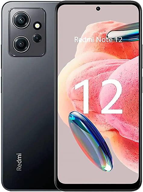 Smartphone Xiaomi Redmi Note 12 128GB - 4GB Ram - Versao Global (Onyx Gray) - Jersu Indica Ofertas