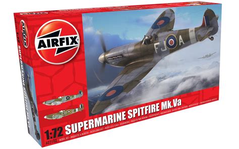 Airfix A02102 Supermarine Spitfire Mk.VA 1:72 Scale Model Kit - HPM Hobbies Store