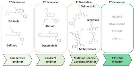 Evolution of EGFR tyrosine kinase inhibitors. | Download Scientific Diagram