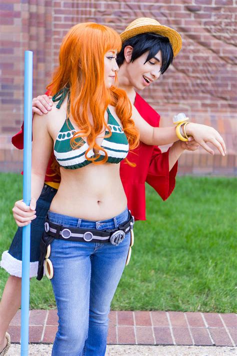 Luffy Sees Nami's Log Pose: One Piece Cosplay by firecloak on DeviantArt