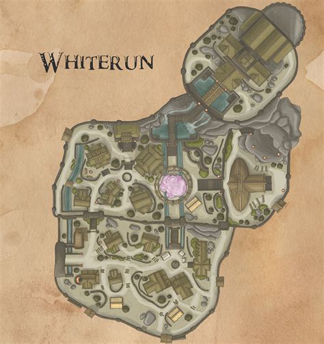 Skyrim - Whiterun Map by Mirhayasu on DeviantArt