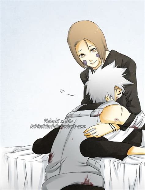 Kakashi X Rin Kiss