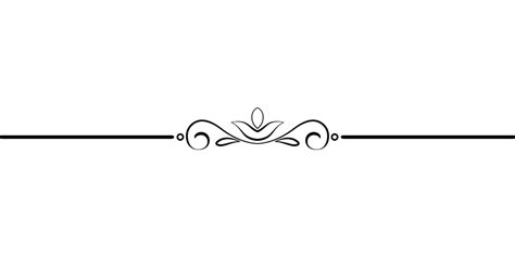 Free White Decorative Line Png, Download Free White Decorative Line Png png images, Free ...