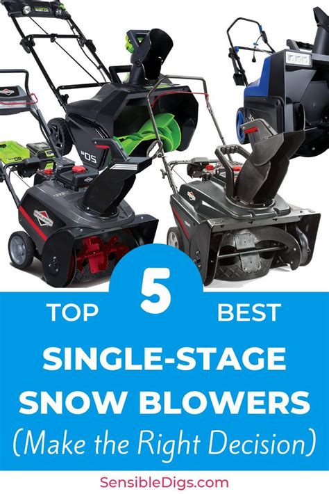 5 best single stage snow blowers 2023 reviews – Artofit