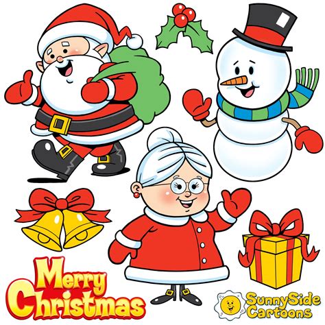 Christmas Cuties Download These Adorable Christmas Cartoons and Add Some Festive Fun to Your ...