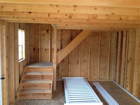 2 story shed with stairs ~ diy she shed plans