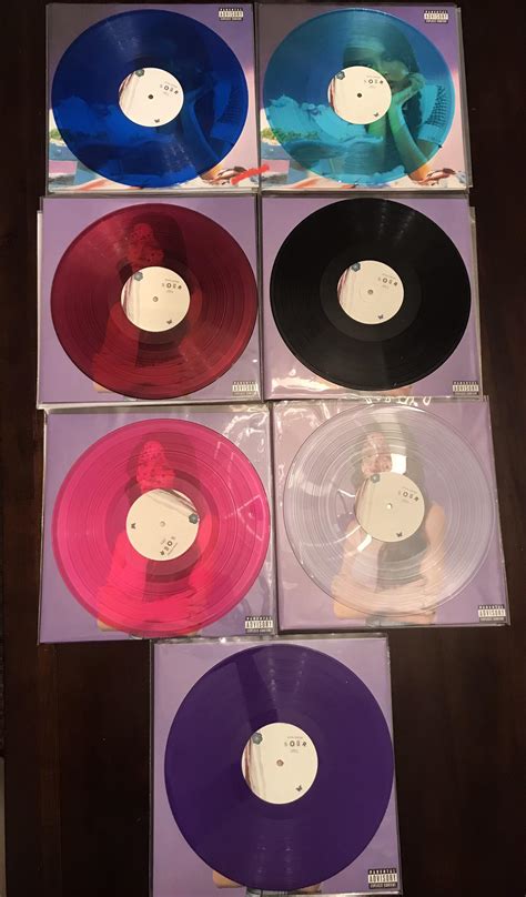 All 7 variants of Sour on vinyl : r/OliviaRodrigo