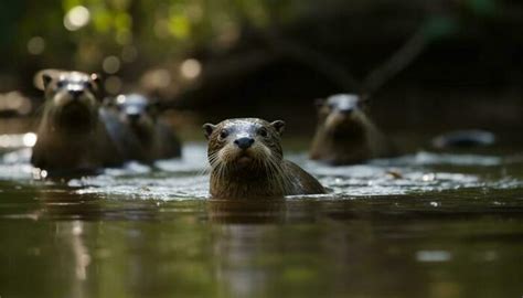 Otter Swimming Stock Photos, Images and Backgrounds for Free Download