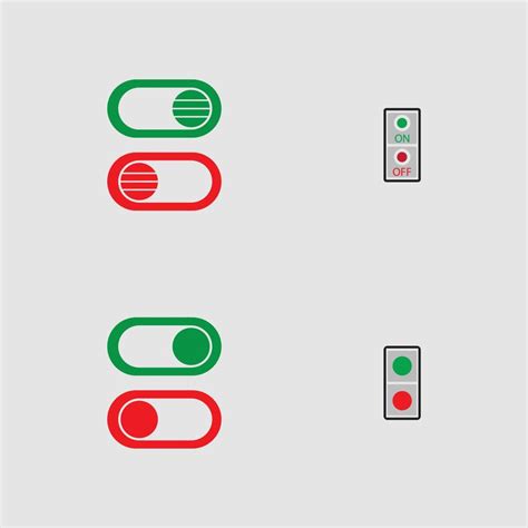 On Off Button Icon Vector Design Illustration 4772694 Vector Art at Vecteezy