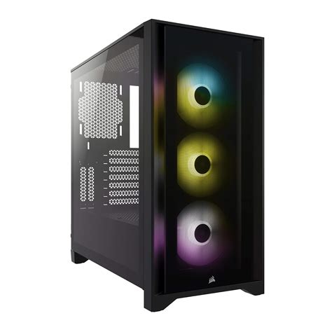 Corsair iCUE 4000X RGB Mid-Tower ATX PC Case - Black for sale | Phoenix, AZ | Nellis Auction