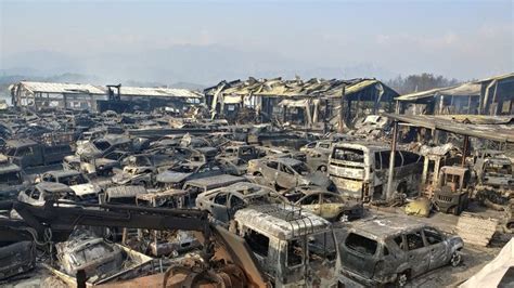 South Korea: Thousands flee wildfire in region of former Winter Olympics | World News | Sky News