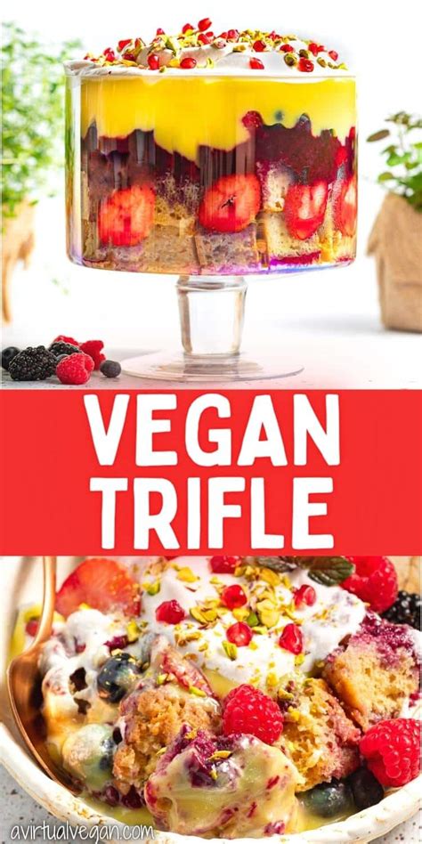 Vegan Trifle - A Virtual Vegan