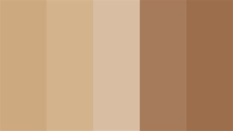 Tan Color Palette