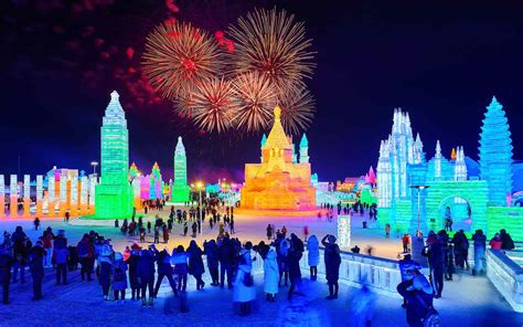 The Harbin Ice and Snow Festival Is a Winter Wonderland With Beautiful Castles and Light Shows