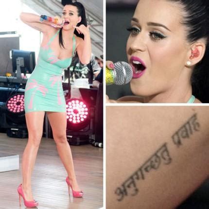 Inspiring Katy Perry Tattoo Designs