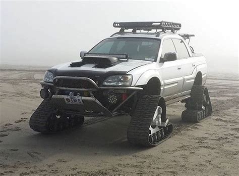 Subaru Baja on tracks Lifted Subaru, Subaru Rally, Subaru Baja, Subaru Wagon, Subaru Forester Xt ...