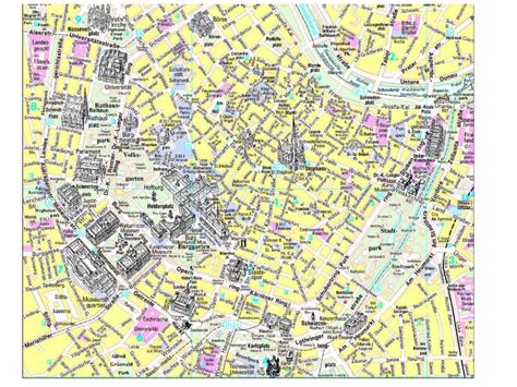 Vienna tourist map - Vienna attractions map (Austria)