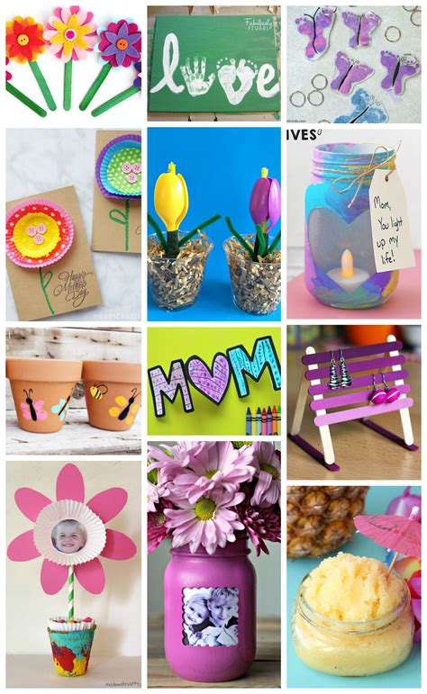 Easy Mother's Day Crafts for Kids - Happiness is Homemade