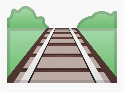 Railway Track Icon - Railroad Tracks Hd Transparent Cartoon , Free ...