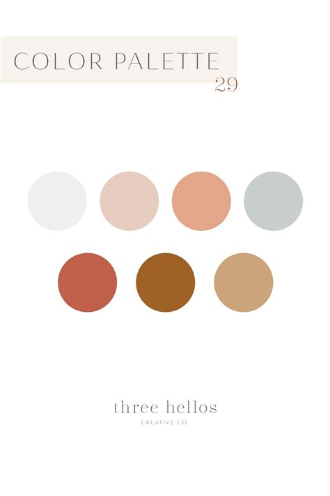 20+ Bohemian Boho Color Palette