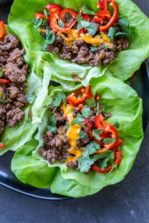 The Best Beef Lettuce Wraps (Low Carb) - Momsdish