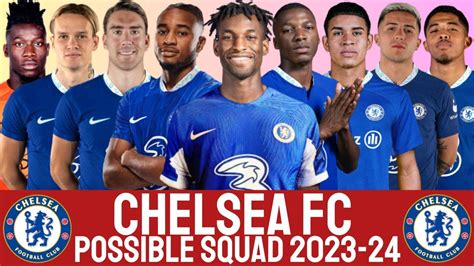 Chelsea FC Possible Squad 2023-24 with Christopher Nkunku | CHELSEA FC | PREMIER LEAGUE - YouTube