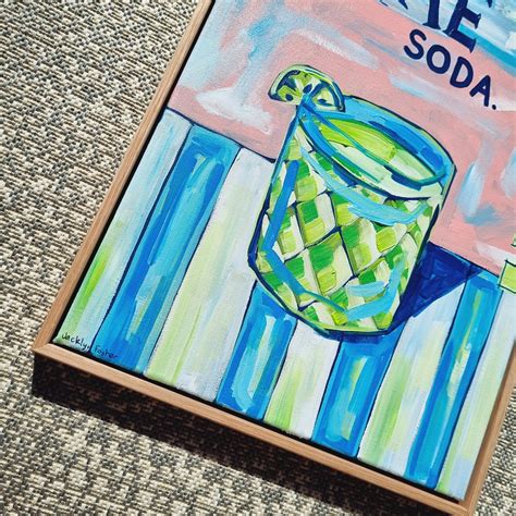 Lime Soda | Limited Edition Prints – Jacklyn Foster Art