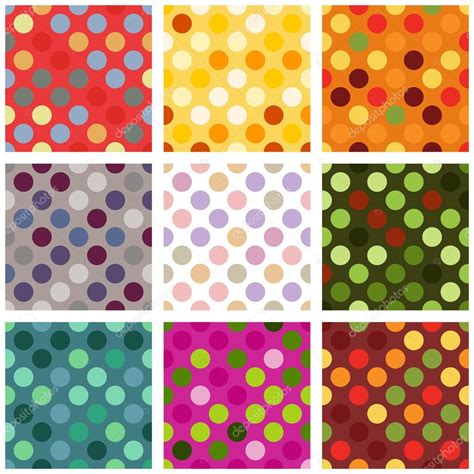 Dots pattern set Stock Vector Image by ©tokhiti #117889520