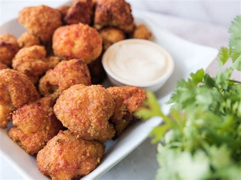 Spicy Cauliflower Bites (Vegan) - Six Hungry Feet - Recipes