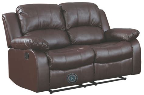 Cranley Brown Power Double Reclining Loveseat from Homelegance (9700BRW ...