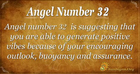 Angel Number 32 Meaning - Being Selfless And Generous - SunSigns.Org