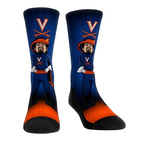 Virginia Cavaliers - Mascot Pump Up! Socks - Rock 'Em Socks - NCAA