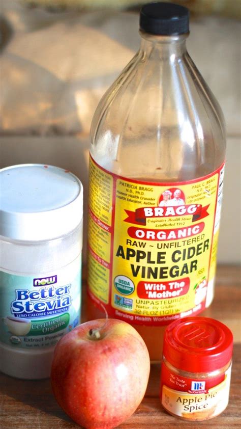 Sweet Apple Cider Vinegar Detox Drink