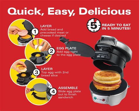 Egg Sandwich Maker Breakfast at David Thompson blog