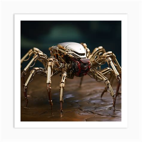 Mechanical Spider 1 Art Print by NCM00 - Fy