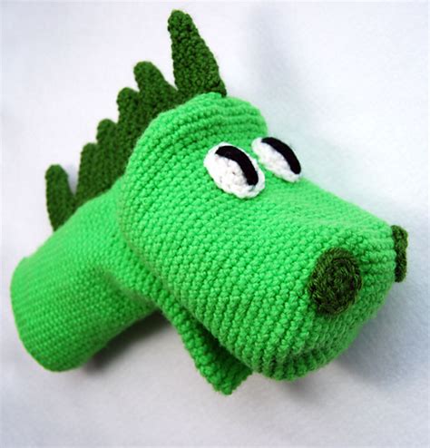 Ravelry: Dinosaur Puppet pattern by Karla Fitch