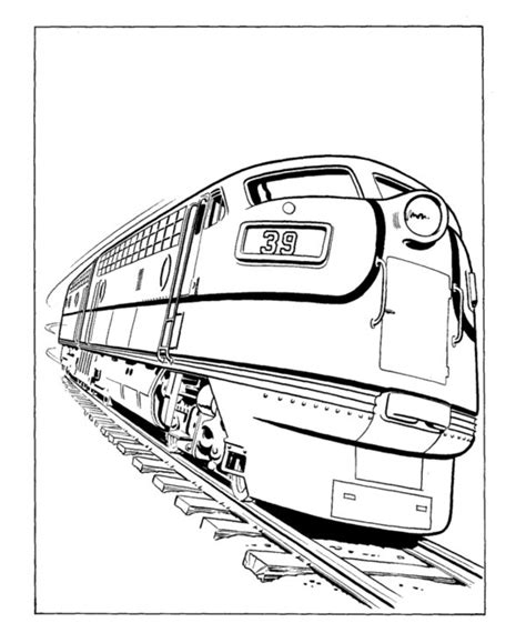 Subway Train Coloring Pages at GetColorings.com | Free printable ...