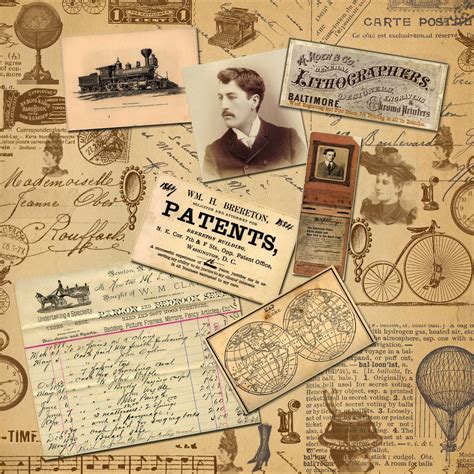 Phoenix Scrapbook Store: Free Digital Scrapbook Paper - Vintage Printables