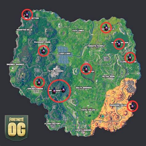 Where to find Hidden Gnomes on Fortnite OG map - Dexerto