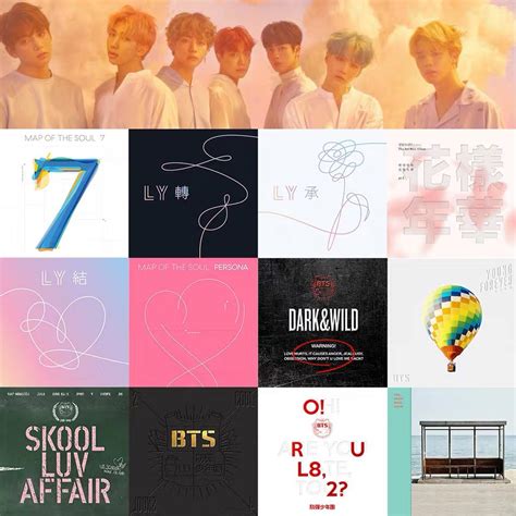 Bts Albums In Order - BTS Army