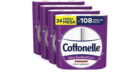 In Stock: Cottonelle Ultra ComfortCare 24-Count Family Pack - Daily Deals & Coupons