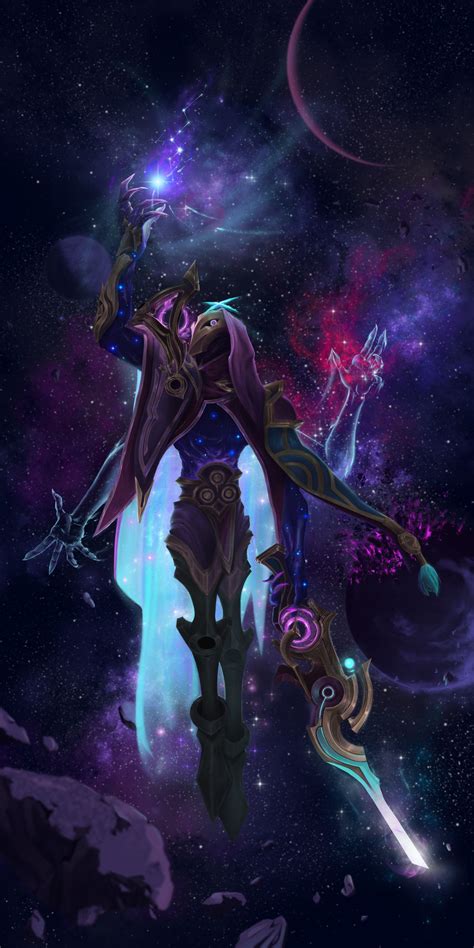 Fanart of League of legends "Dark Cosmic Jhin". League Of Legends Fondos, League Of Legends ...